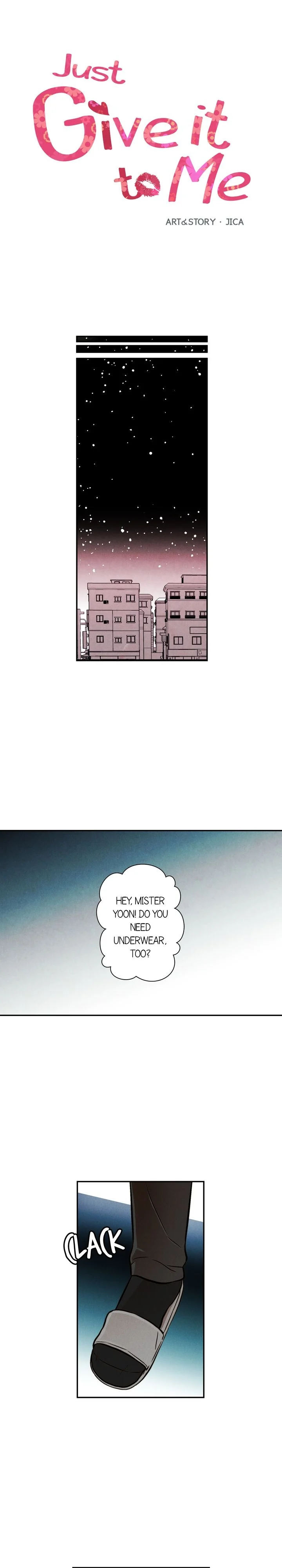 Just Give it to Me Chapter 33 Page 1