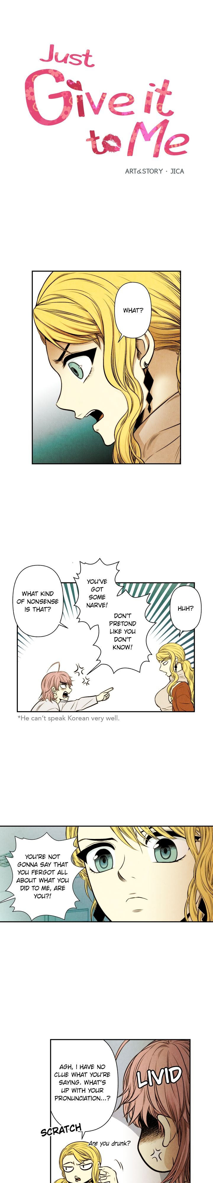Just Give it to Me Chapter 35 Page 1