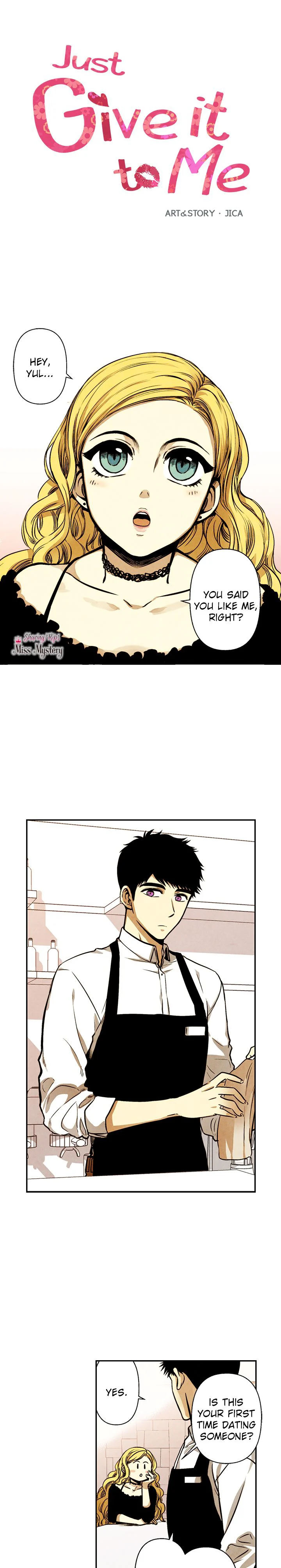 Just Give it to Me Chapter 4 Page 1