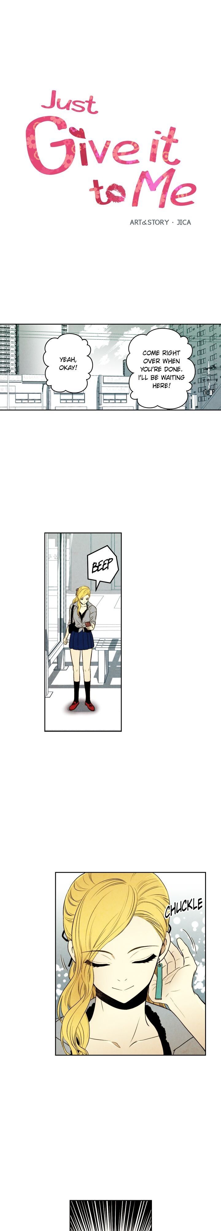 Just Give it to Me Chapter 86 Page 1