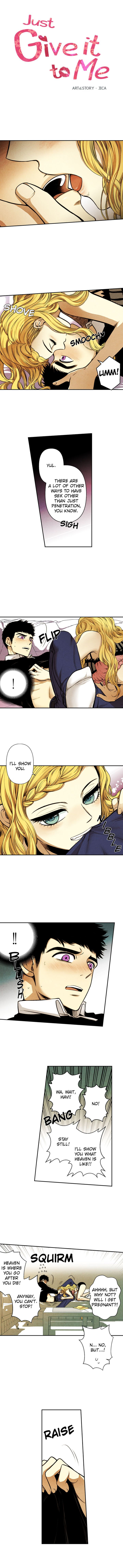 Just Give it to Me Chapter 8 Page 1
