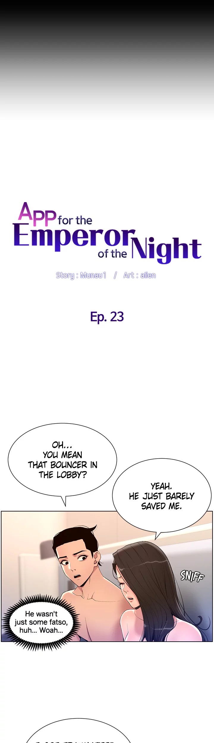 APP for the Emperor of the Night Chapter 23 Page 8