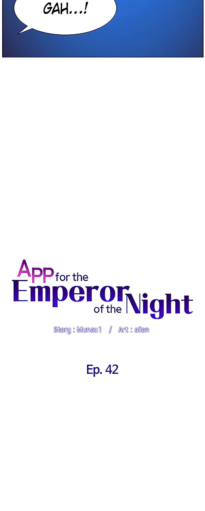APP for the Emperor of the Night Chapter 42 Page 6