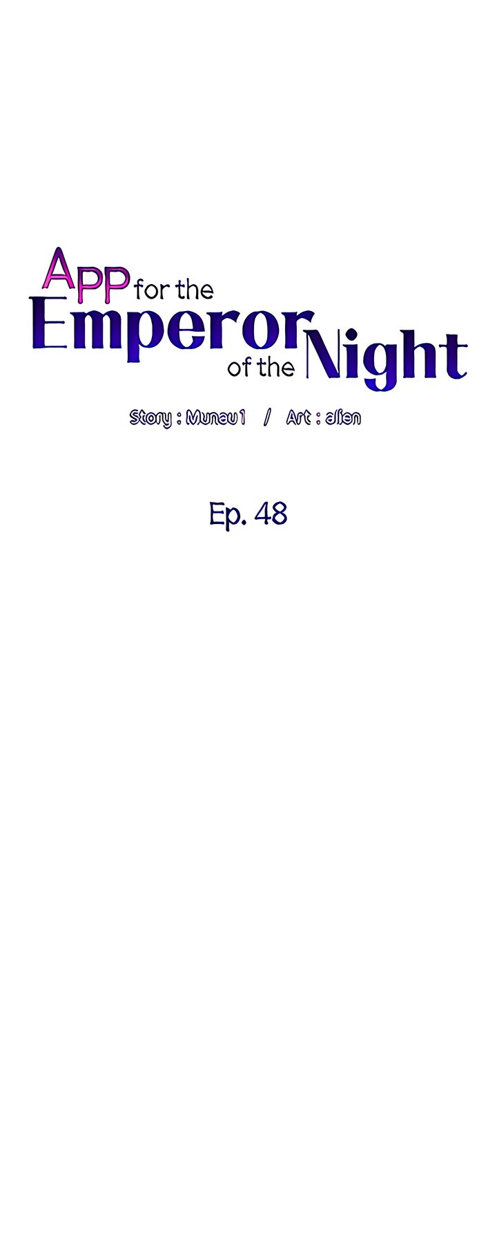 APP for the Emperor of the Night Chapter 48 Page 6