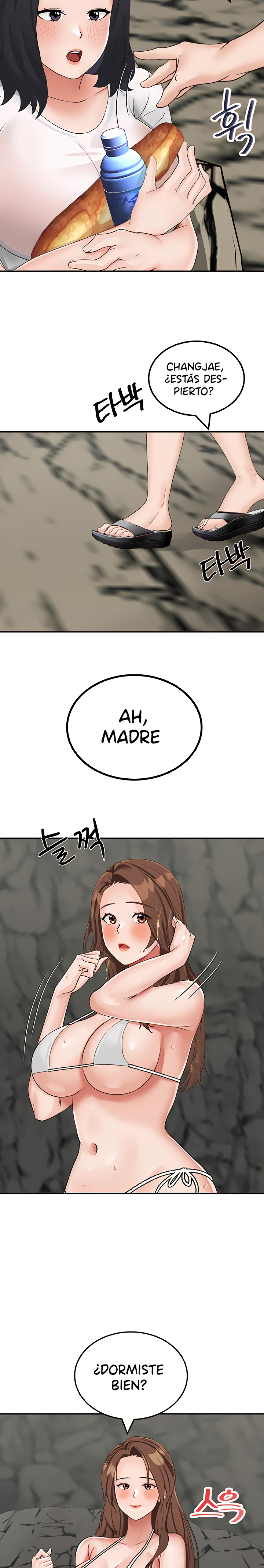 Mother-Son Island Survival Raw Chapter 10 Page 32