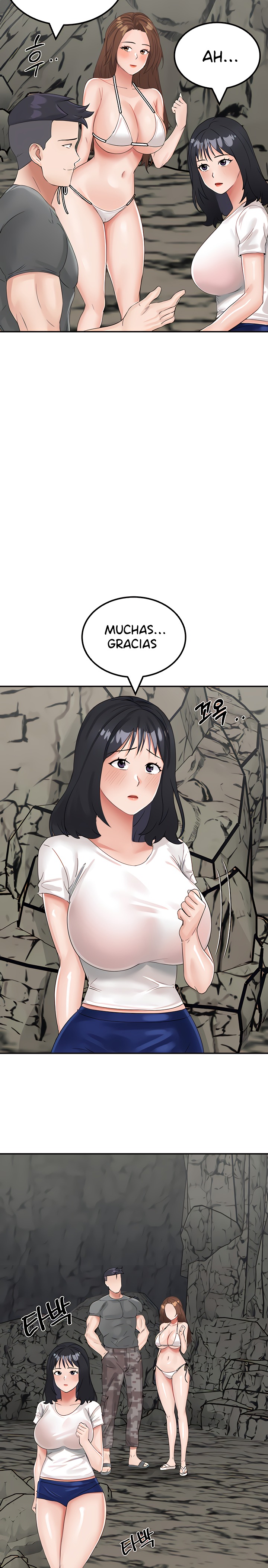 Mother-Son Island Survival Raw Chapter 10 Page 35