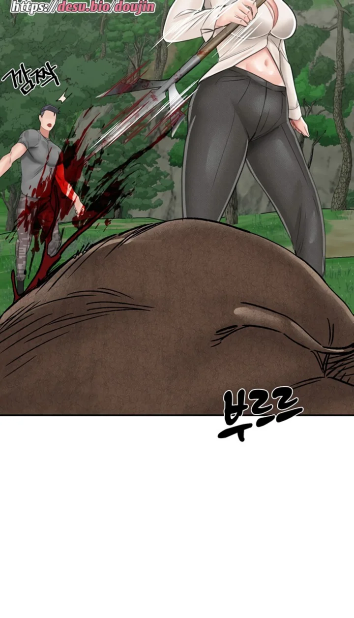 Mother-Son Island Survival Raw Chapter 13 Page 120