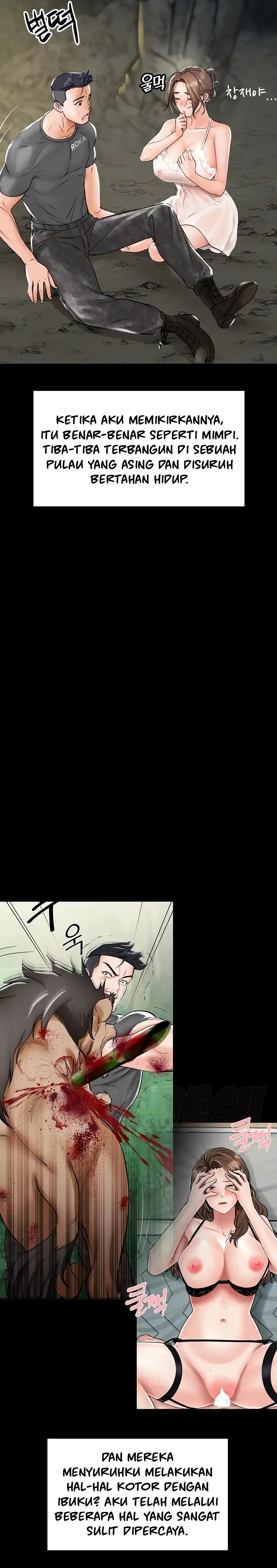 Mother-Son Island Survival Raw Chapter 30 Page 2