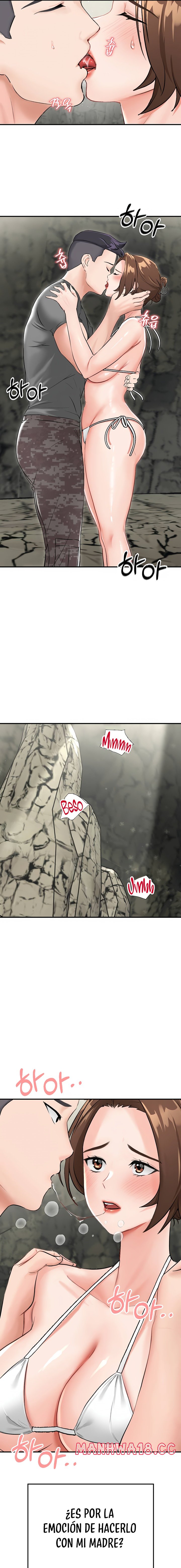 Mother-Son Island Survival Raw Chapter 5 Page 9
