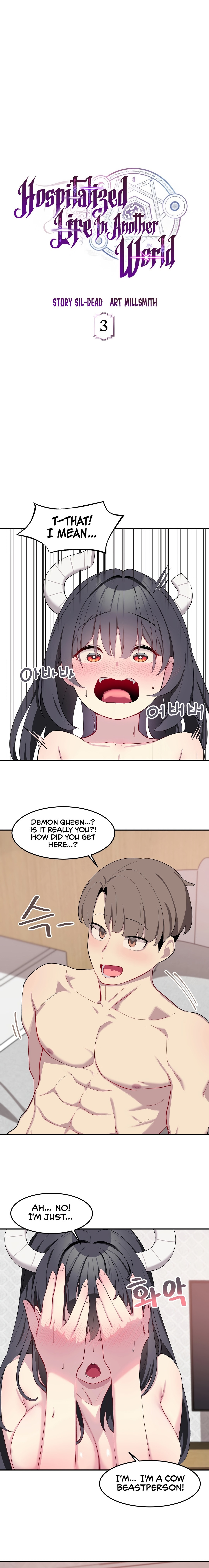 Hospitalized Life in Another World Chapter 3 Page 1