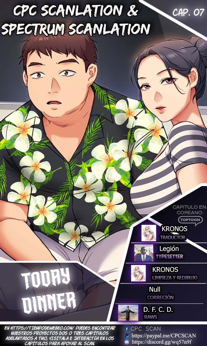 Today Dinner Raw Chapter 7 Page 1