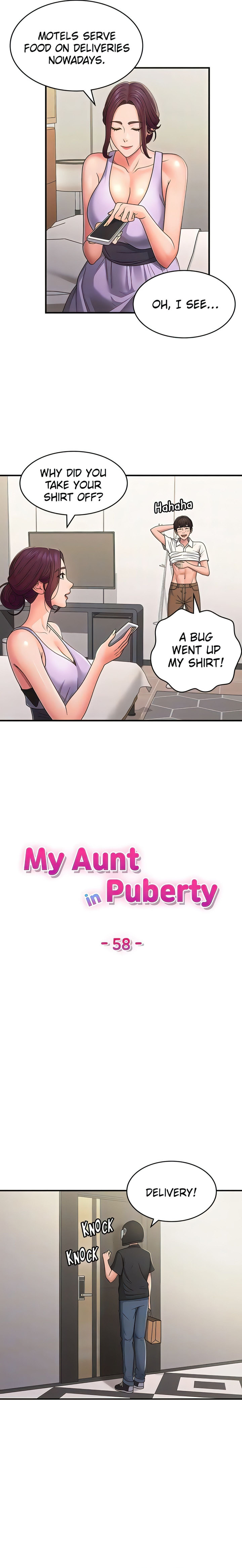 My Aunt in Puberty Chapter 58 Page 7