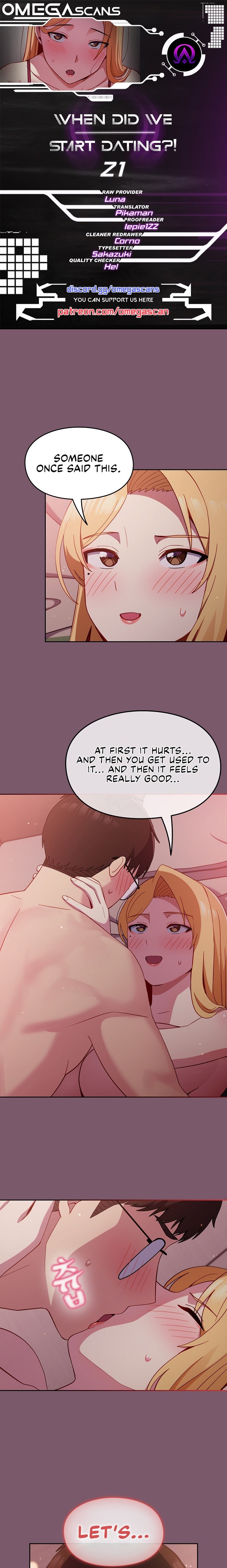 When Did We Start Dating?! Chapter 21 Page 1