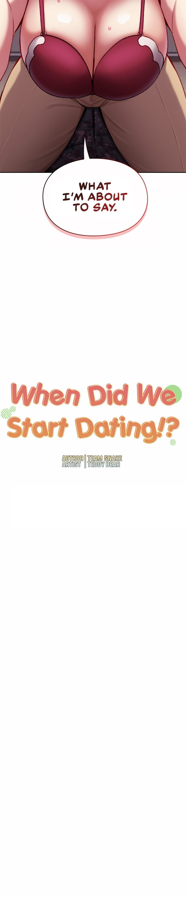 When Did We Start Dating?! Chapter 7 Page 2