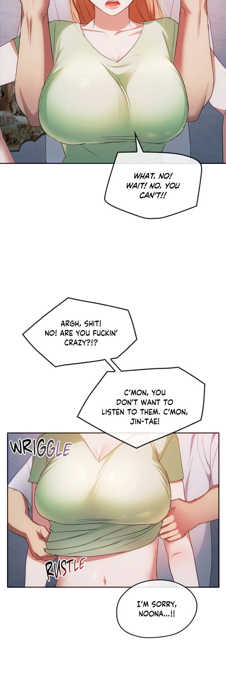 I Can’t Stand It, Ajumma Chapter 18 Page 12