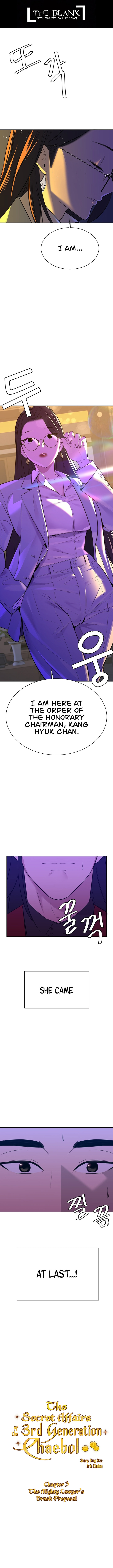 The Secret Affairs Of The 3rd Generation Chaebol Chapter 3 Page 1