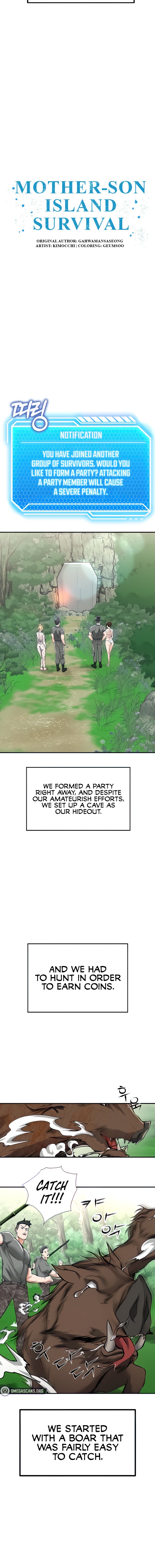 Mother-Son Island Survival Chapter 3 Page 6