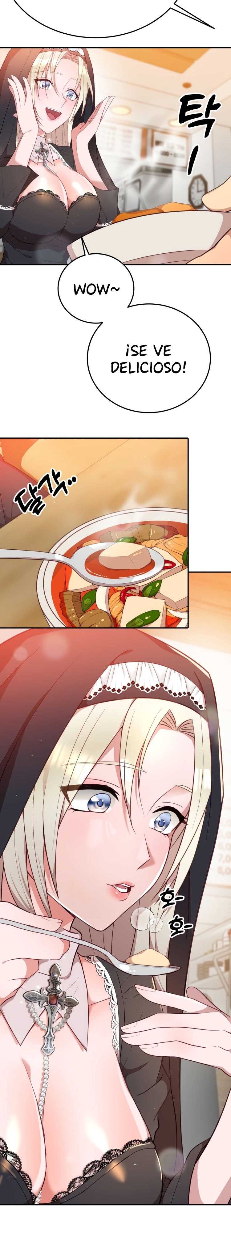 Living in a Single Room with a Saint Raw Chapter 2 Page 25