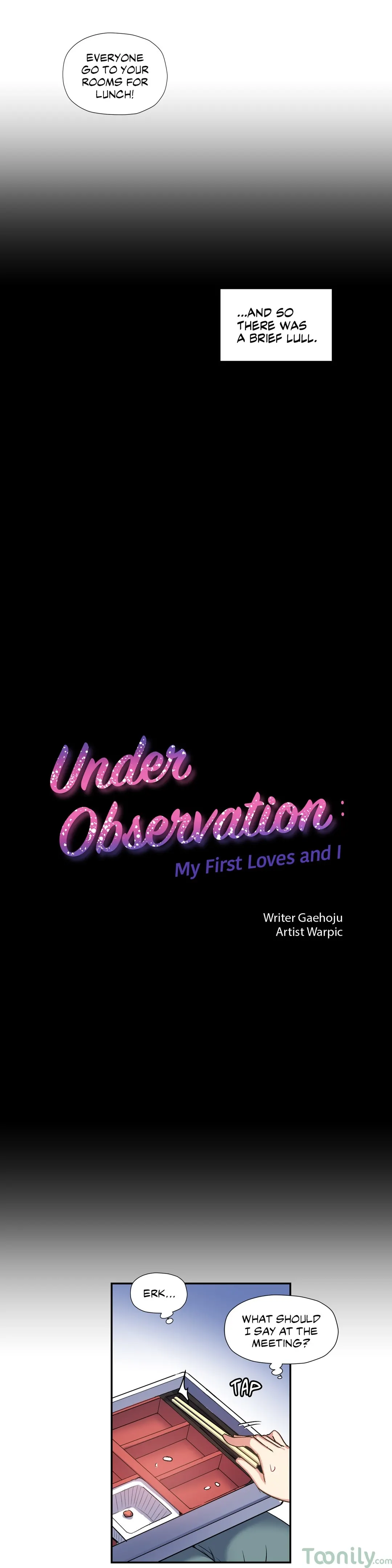 Under Observation: My First Loves and I Chapter 27 Page 11