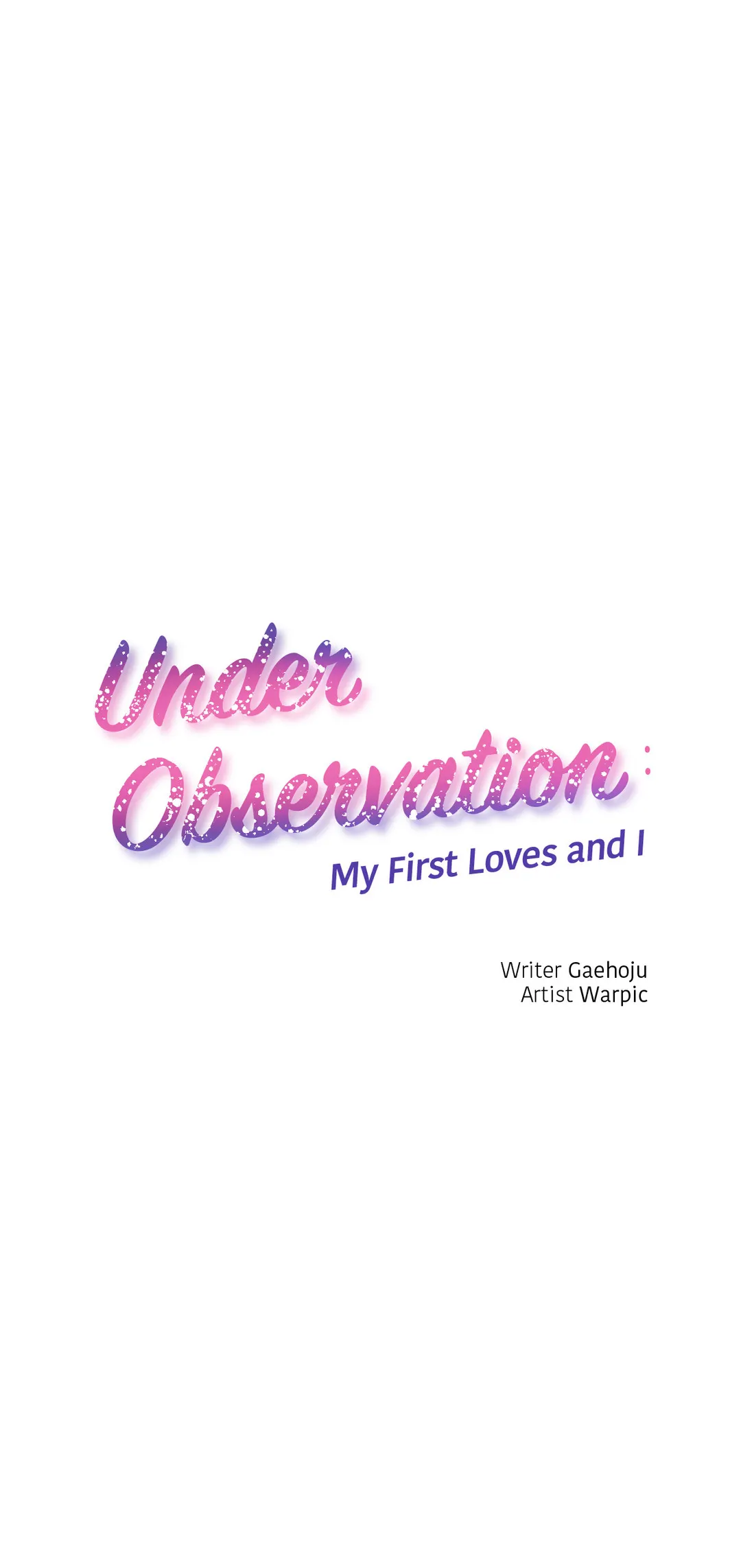Under Observation: My First Loves and I Chapter 44 Page 1