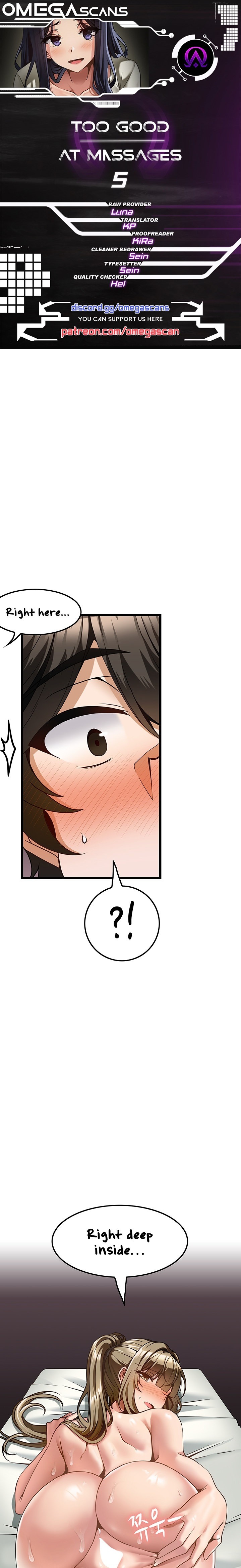 Too Good At Massages Chapter 5 Page 1