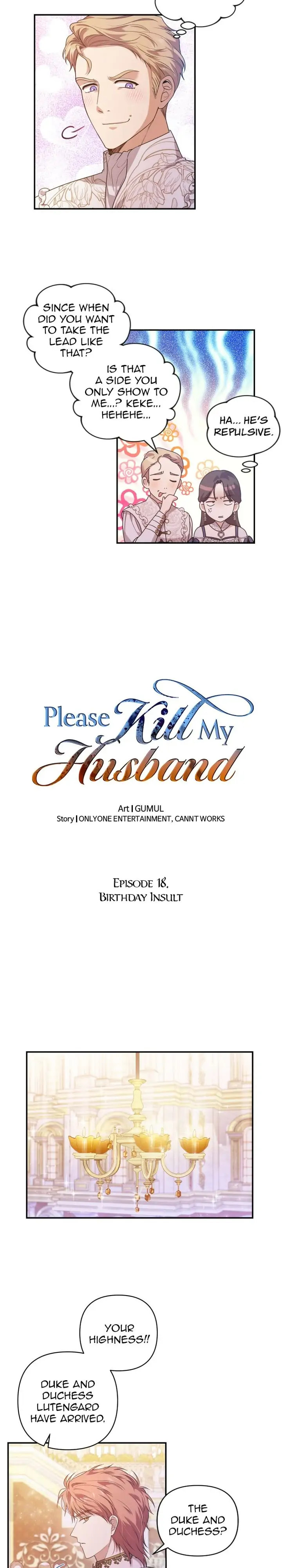 Please Kill My Husband Chapter 18 Page 3