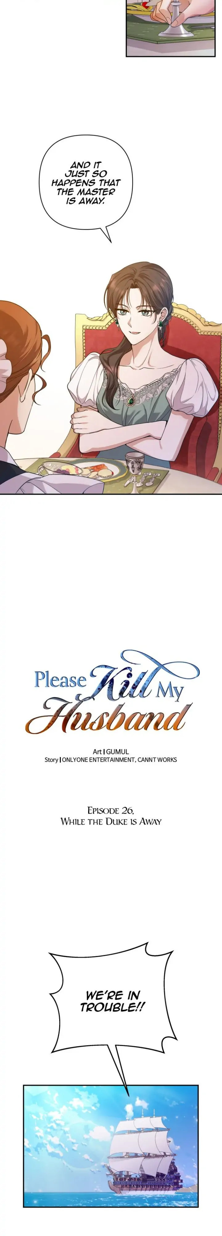 Please Kill My Husband Chapter 26 Page 8