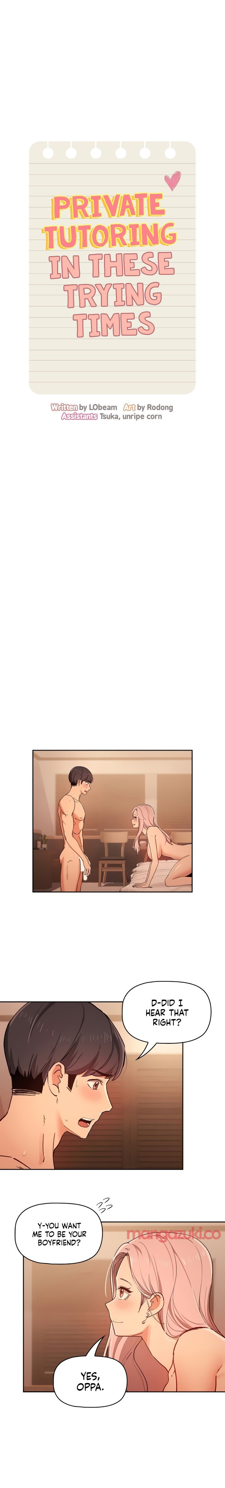 Private Tutoring in These Trying Times Chapter 27 Page 9
