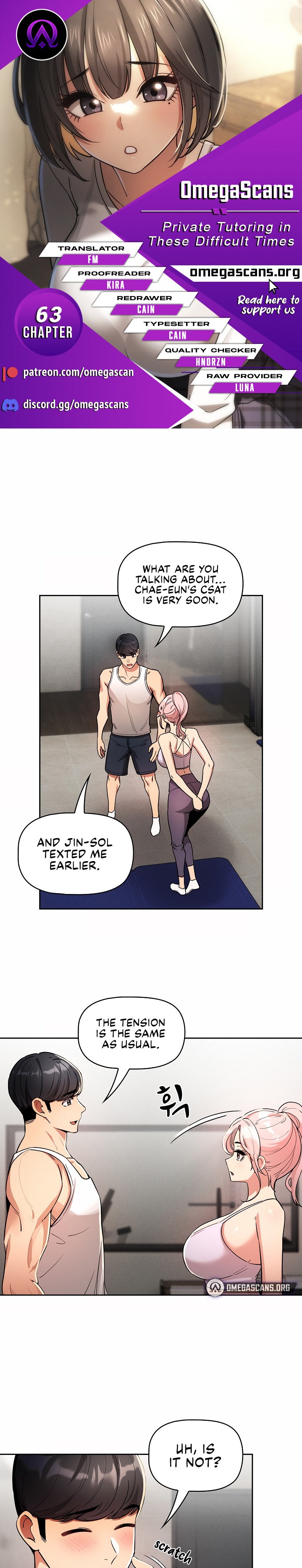 Private Tutoring in These Trying Times Chapter 63 Page 1