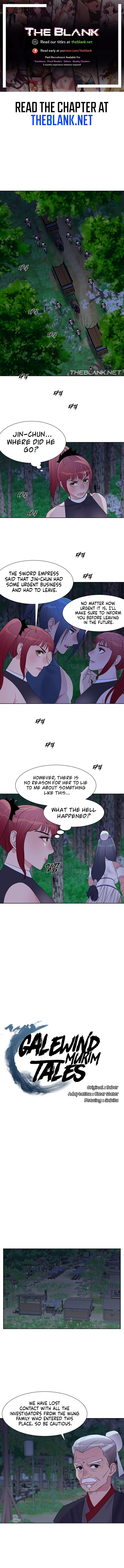 Galewind Murim Tales Chapter 30 Page 1