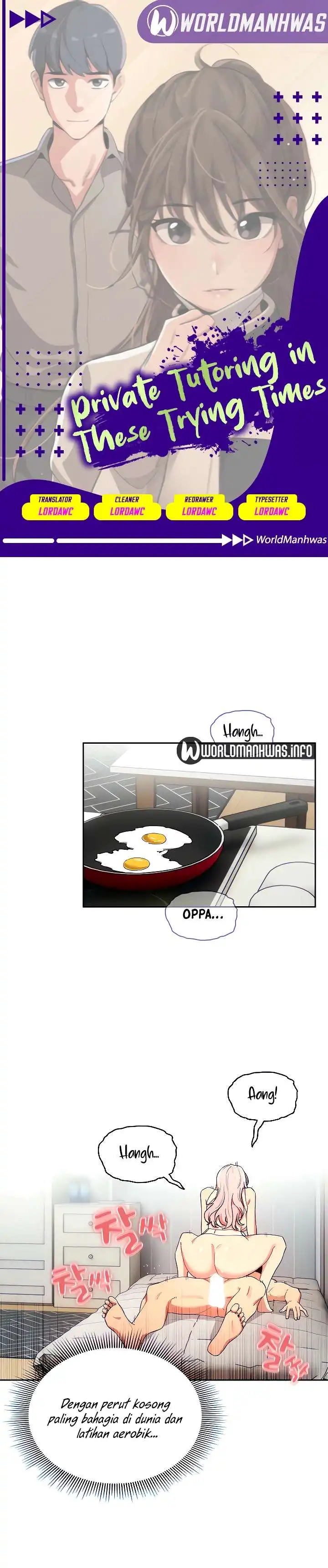 Private Tutoring In Pandemic RAW Chapter 91 Page 1