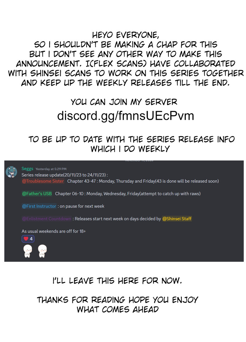 Enlistment Countdown Chapter 28.5 Page 1