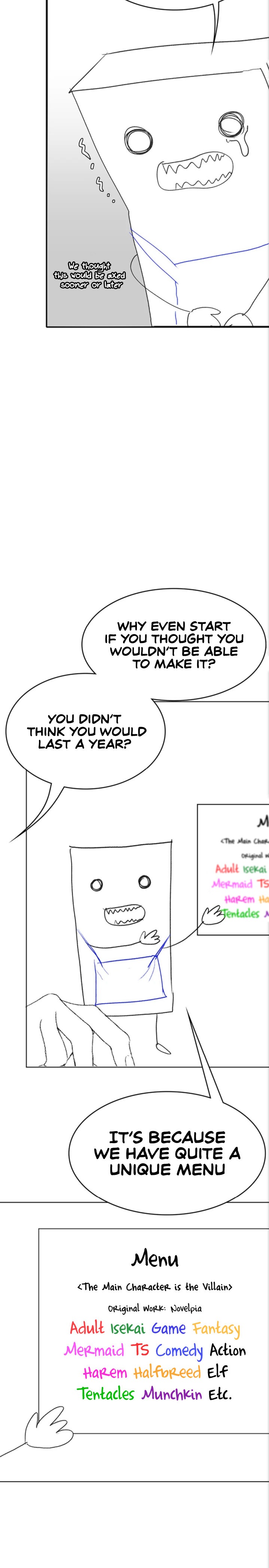The Main Character is the Villain Chapter 50.5 Page 6