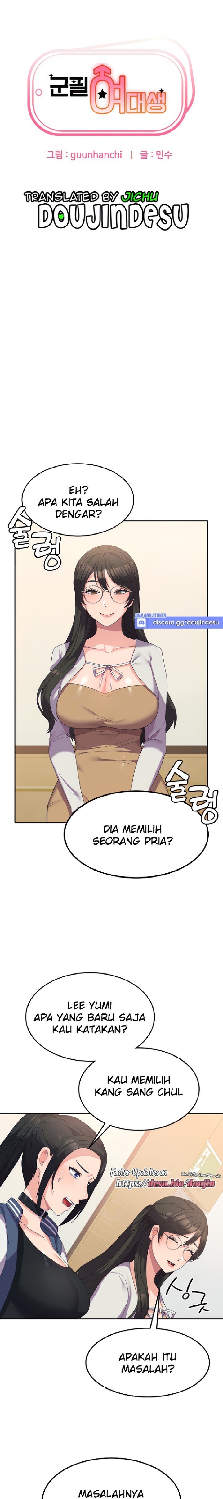 Women's University Raw Chapter 18 Page 1