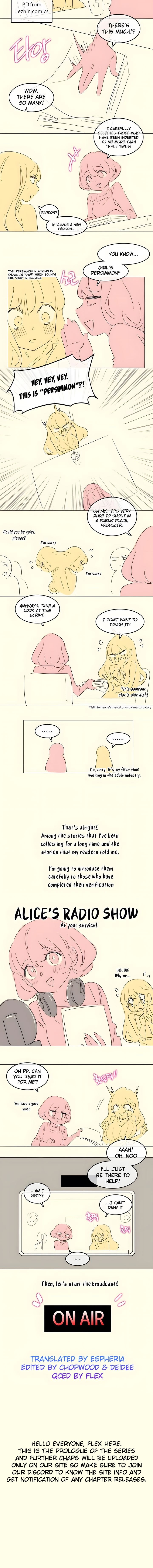 Alice’s Feeling Radio Chapter 1 Page 2