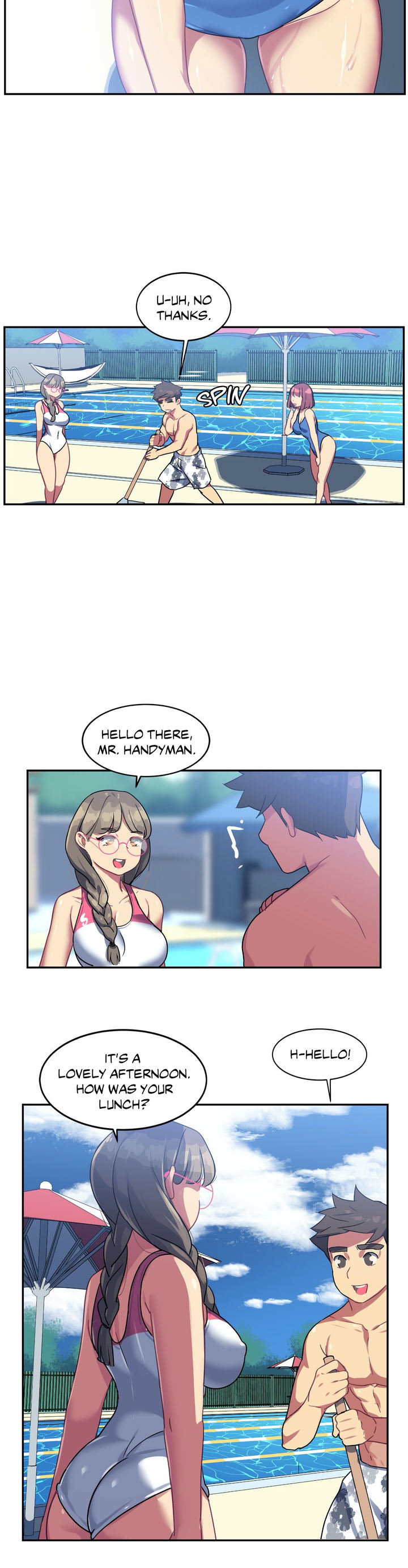 In At the Deep End Chapter 11 Page 18
