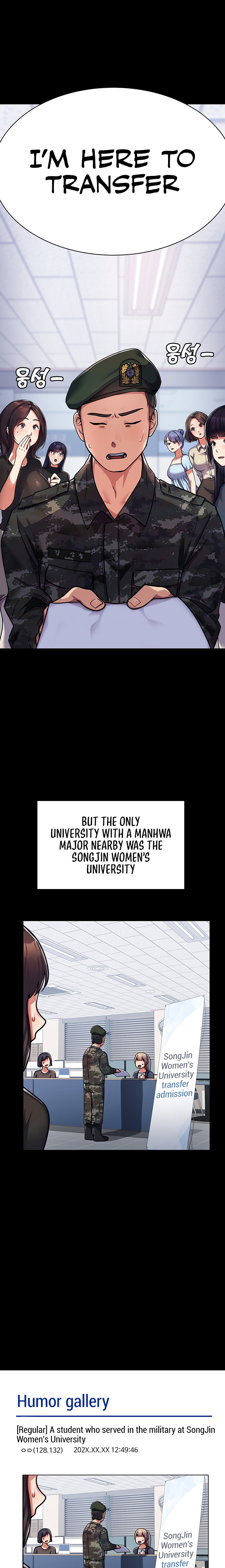 Women’s University Student who Served in the Military Chapter 1 Page 8