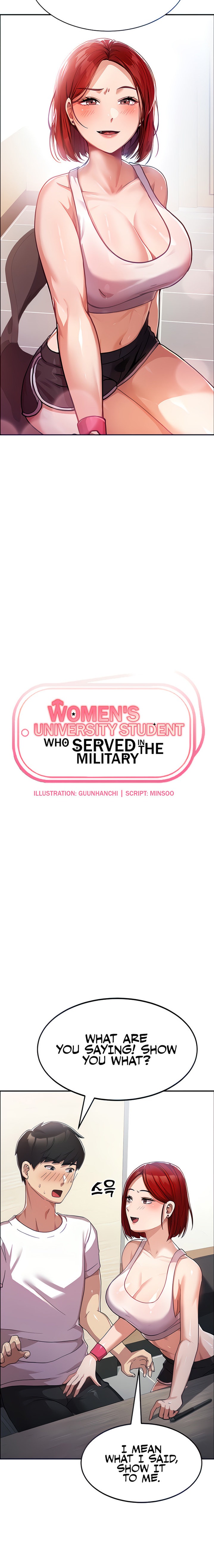 Women’s University Student who Served in the Military Chapter 2 Page 2