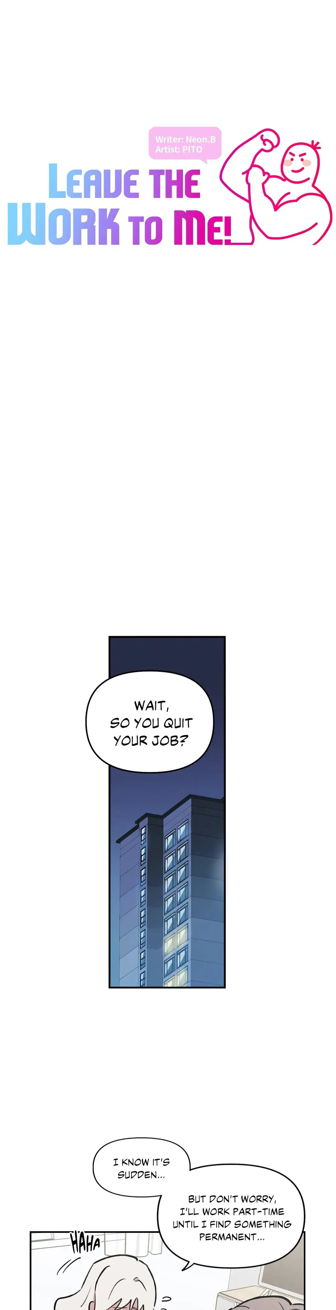 Leave the Work to Me! Chapter 32 Page 1