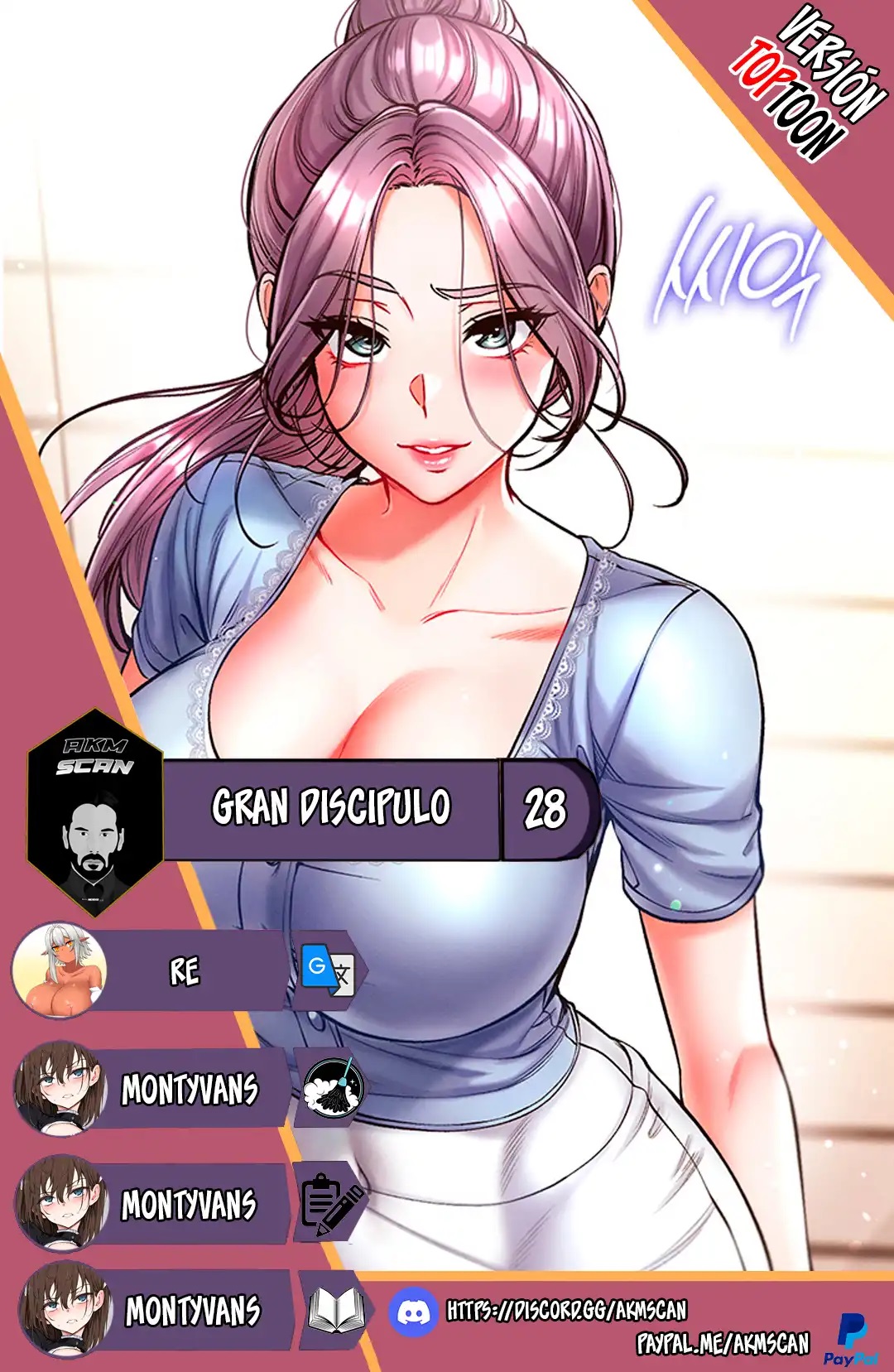 Grand Disciple Raw Chapter 28 Page 1