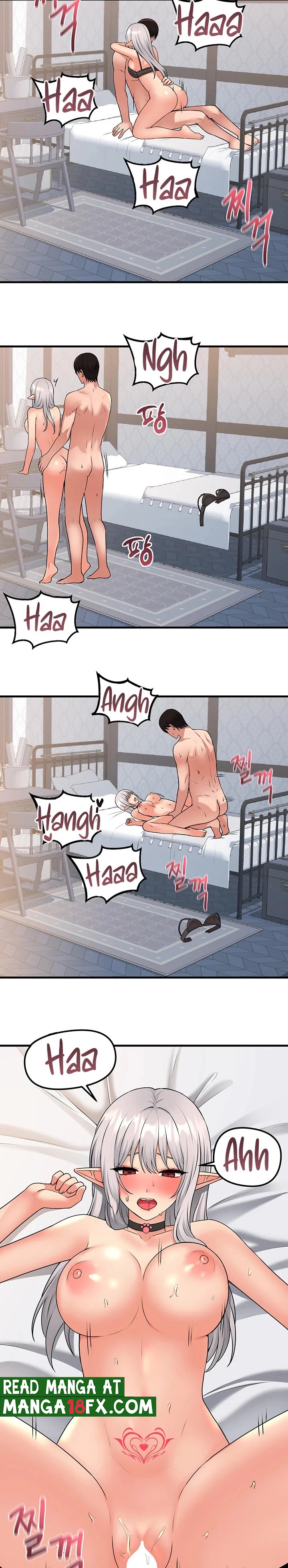 Elf Who Likes To Be Humiliated Raw Chapter 55 Page 18