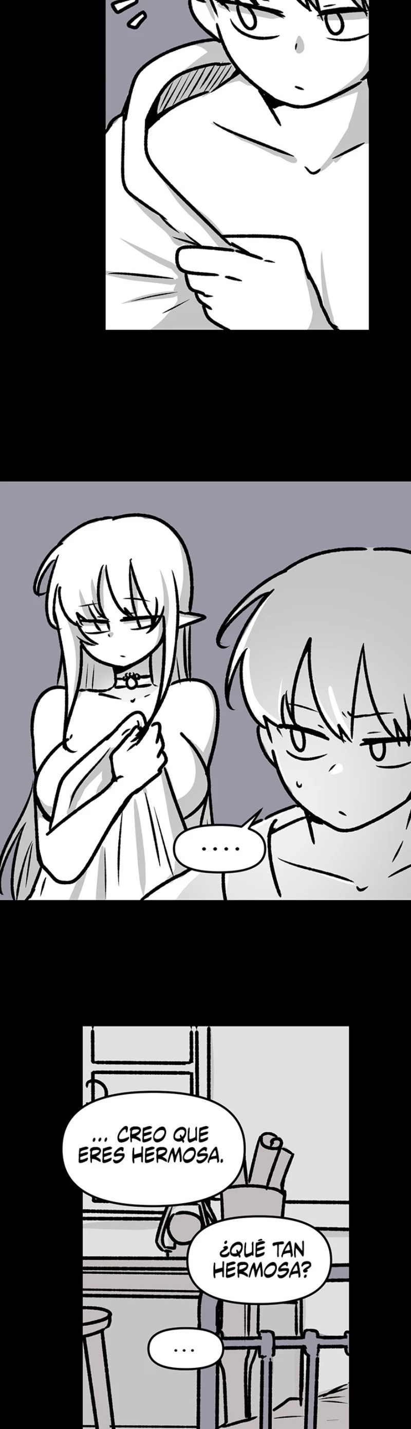 Elf Who Likes To Be Humiliated Raw Chapter 58.5 Page 17