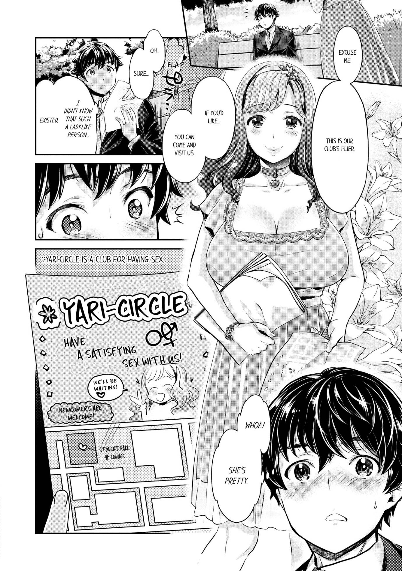 The Life of Yari-Circle with Unusual Bitches Chapter 1 Page 7