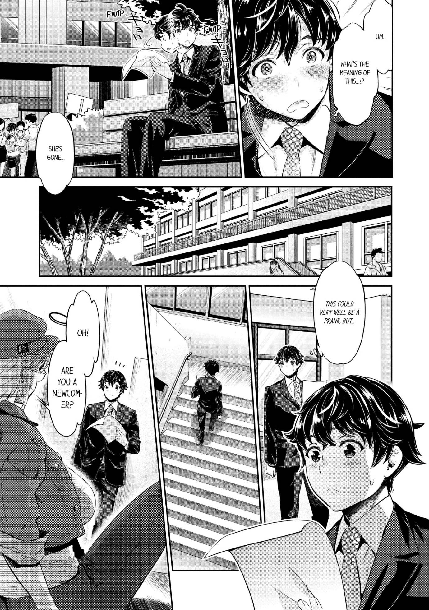 The Life of Yari-Circle with Unusual Bitches Chapter 1 Page 8