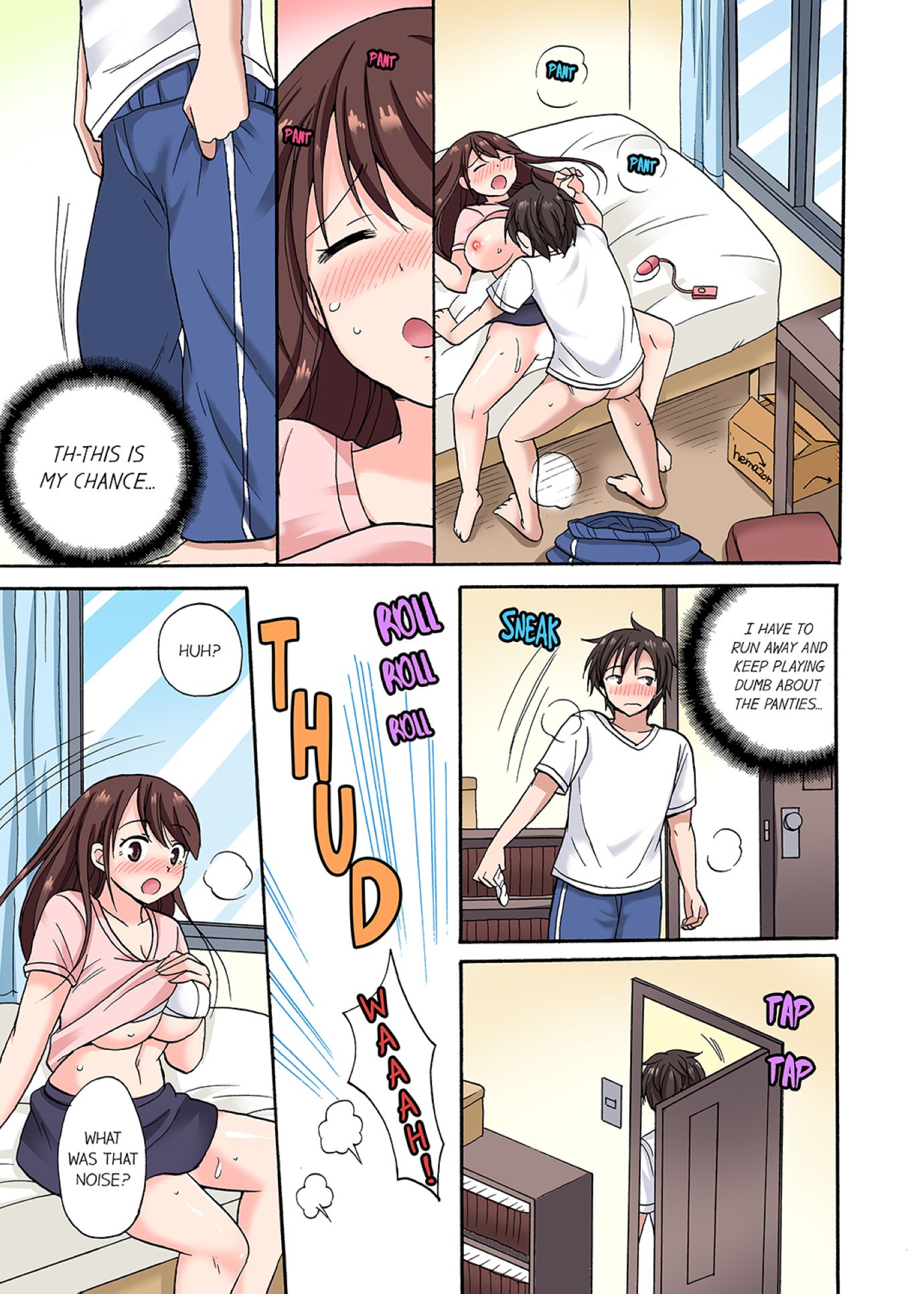 You Said Just the Tip… I Asked My Brother’s Girlfriend to Have Sex With Me Without a Condom!! Chapter 14 Page 1