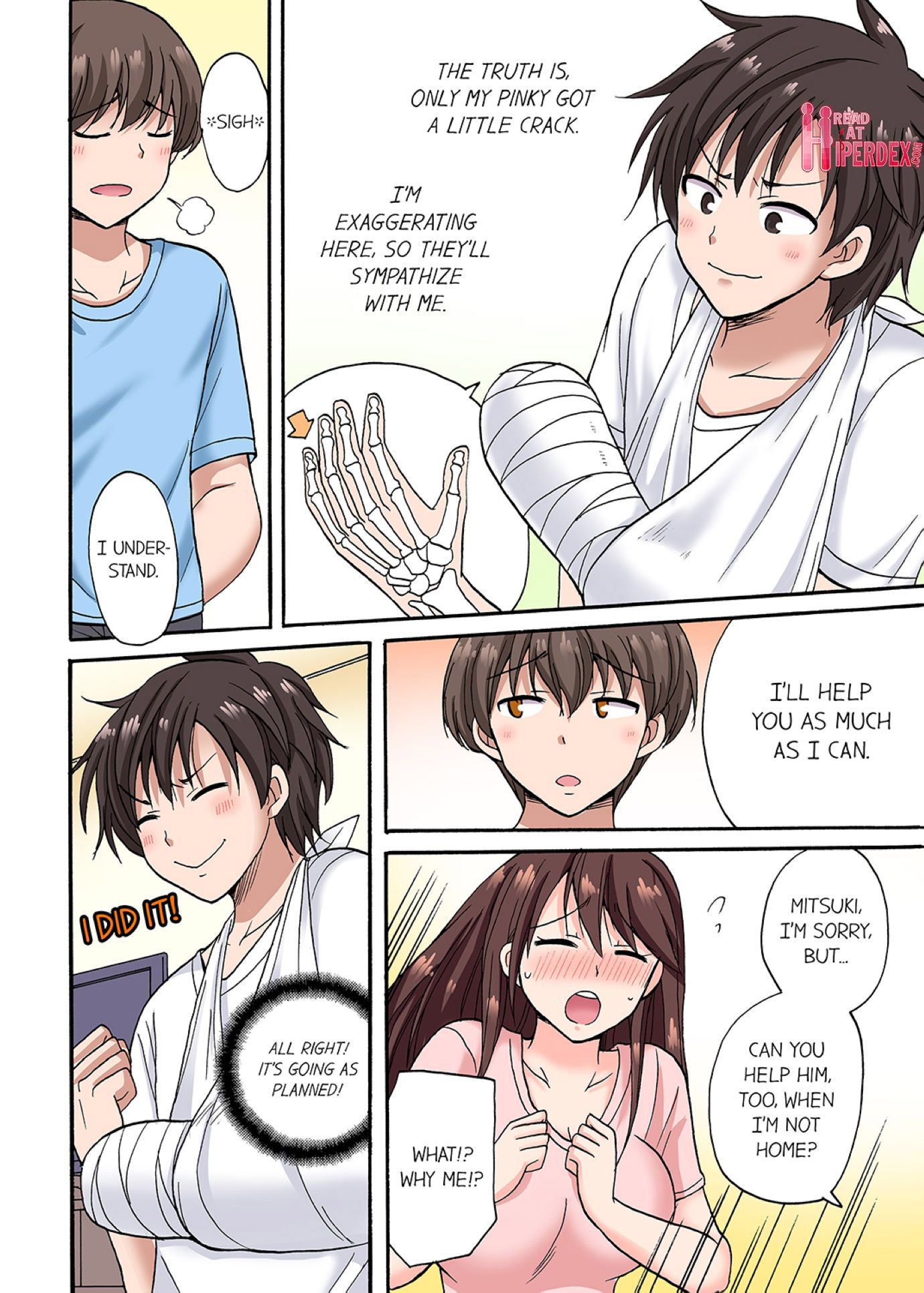 You Said Just the Tip… I Asked My Brother’s Girlfriend to Have Sex With Me Without a Condom!! Chapter 14 Page 4