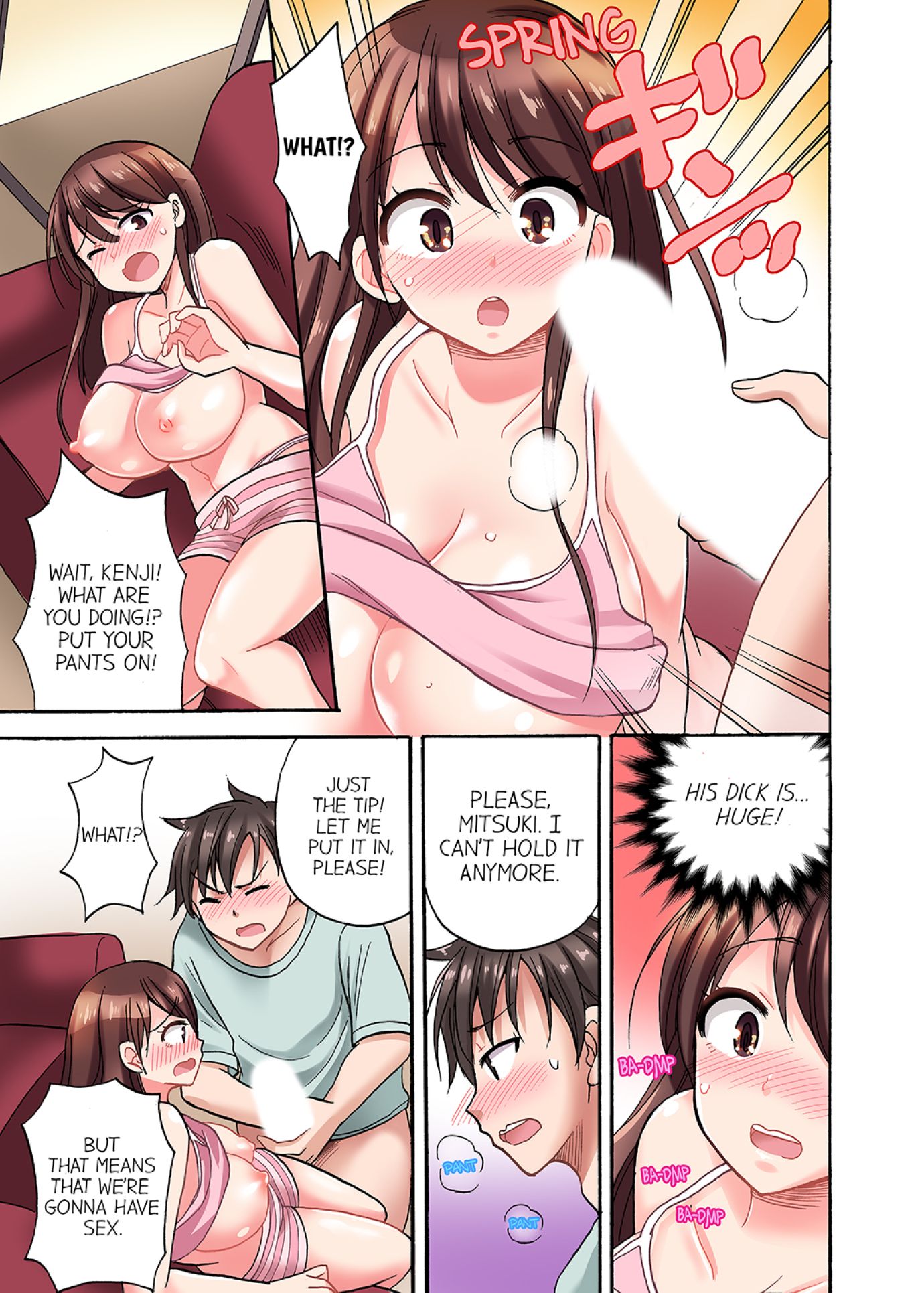 You Said Just the Tip… I Asked My Brother’s Girlfriend to Have Sex With Me Without a Condom!! Chapter 2 Page 5