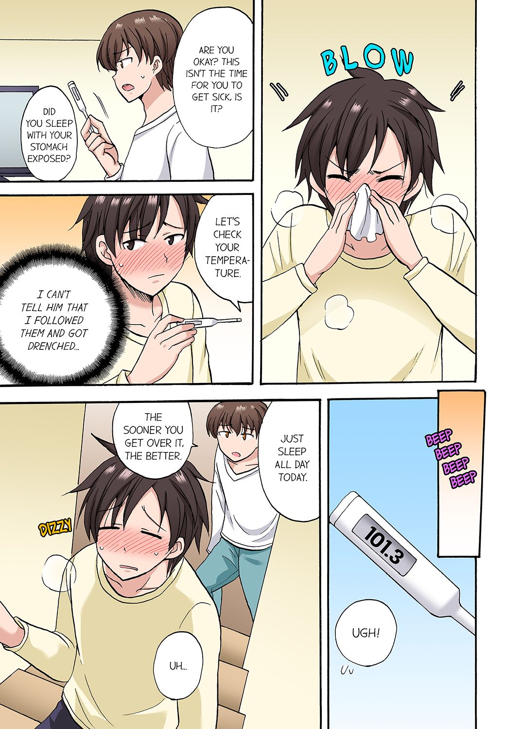 You Said Just the Tip… I Asked My Brother’s Girlfriend to Have Sex With Me Without a Condom!! Chapter 37 Page 1