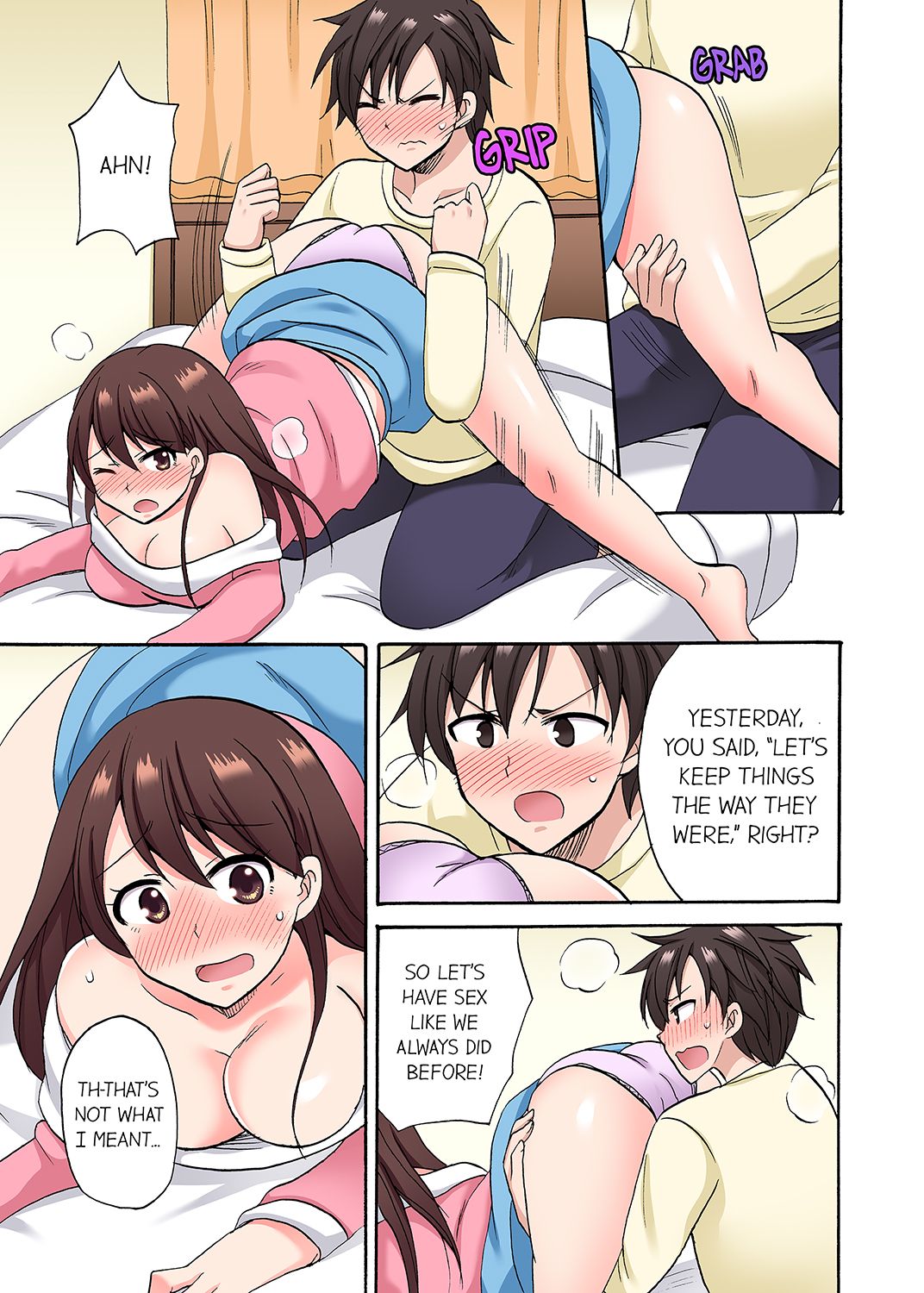 You Said Just the Tip… I Asked My Brother’s Girlfriend to Have Sex With Me Without a Condom!! Chapter 38 Page 3