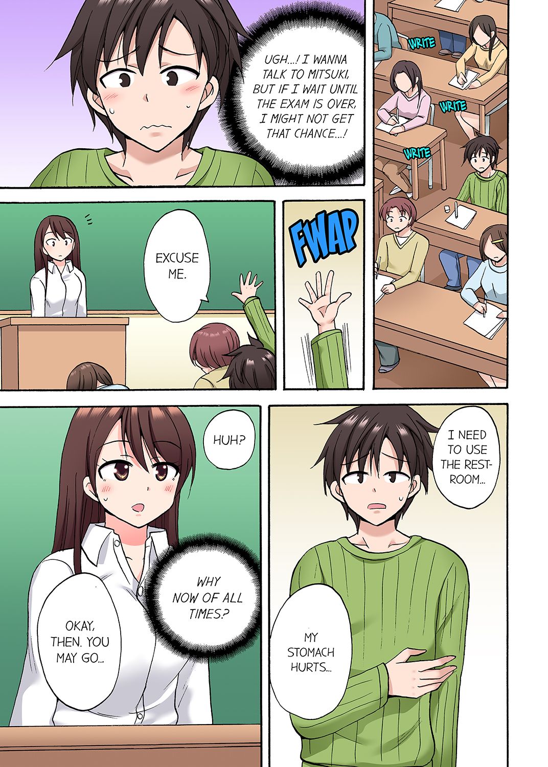 You Said Just the Tip… I Asked My Brother’s Girlfriend to Have Sex With Me Without a Condom!! Chapter 40 Page 5